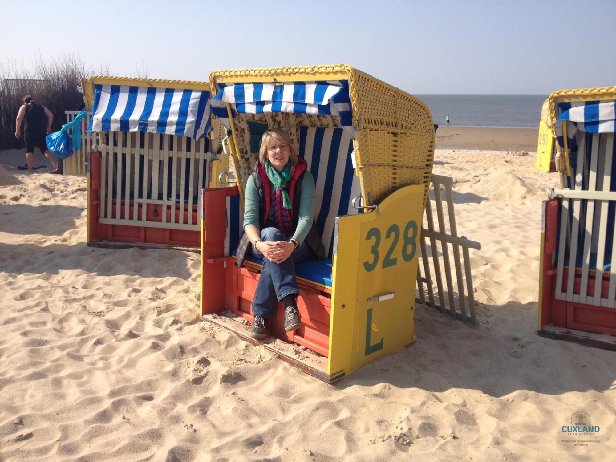 Ferienwohnung in der Residenz Vogelsand Cuxhaven Exterior foto