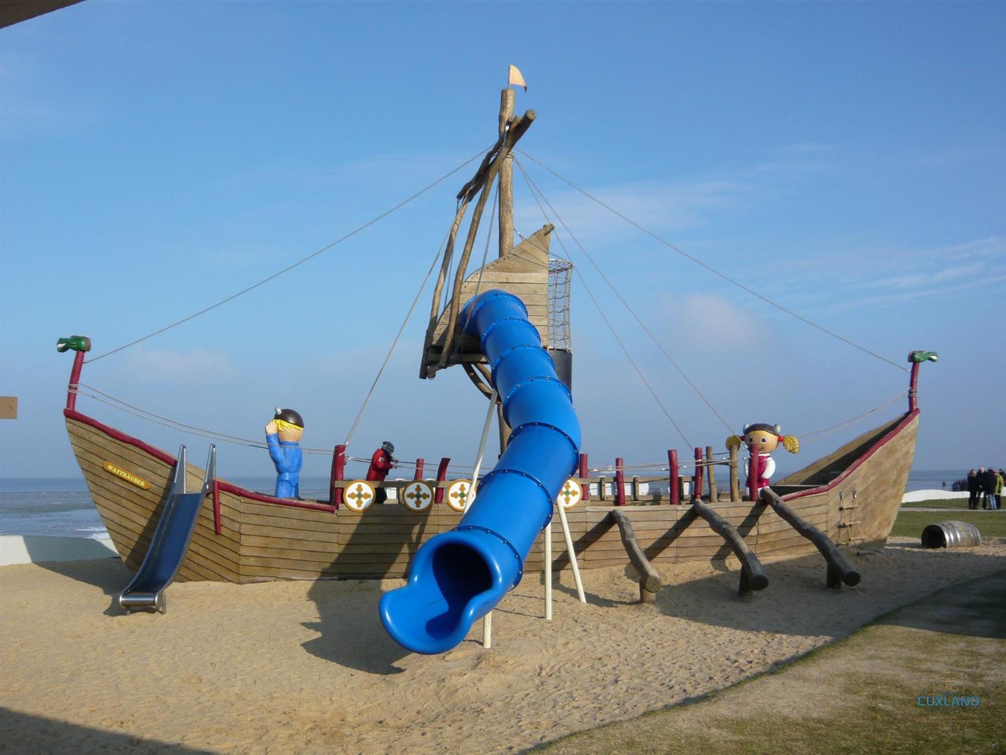 Ferienwohnung in der Residenz Vogelsand Cuxhaven Exterior foto