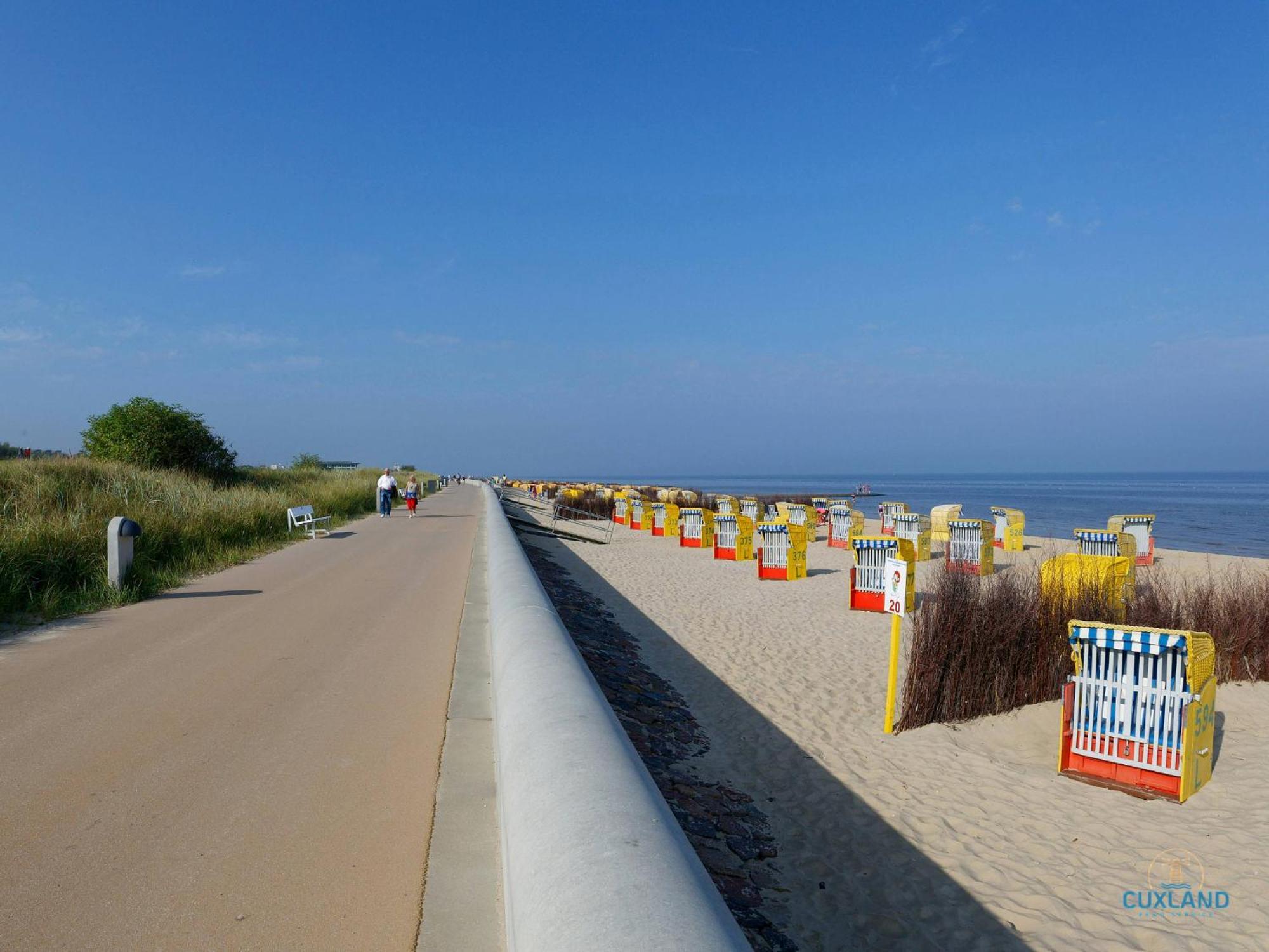 Ferienwohnung in der Residenz Vogelsand Cuxhaven Exterior foto